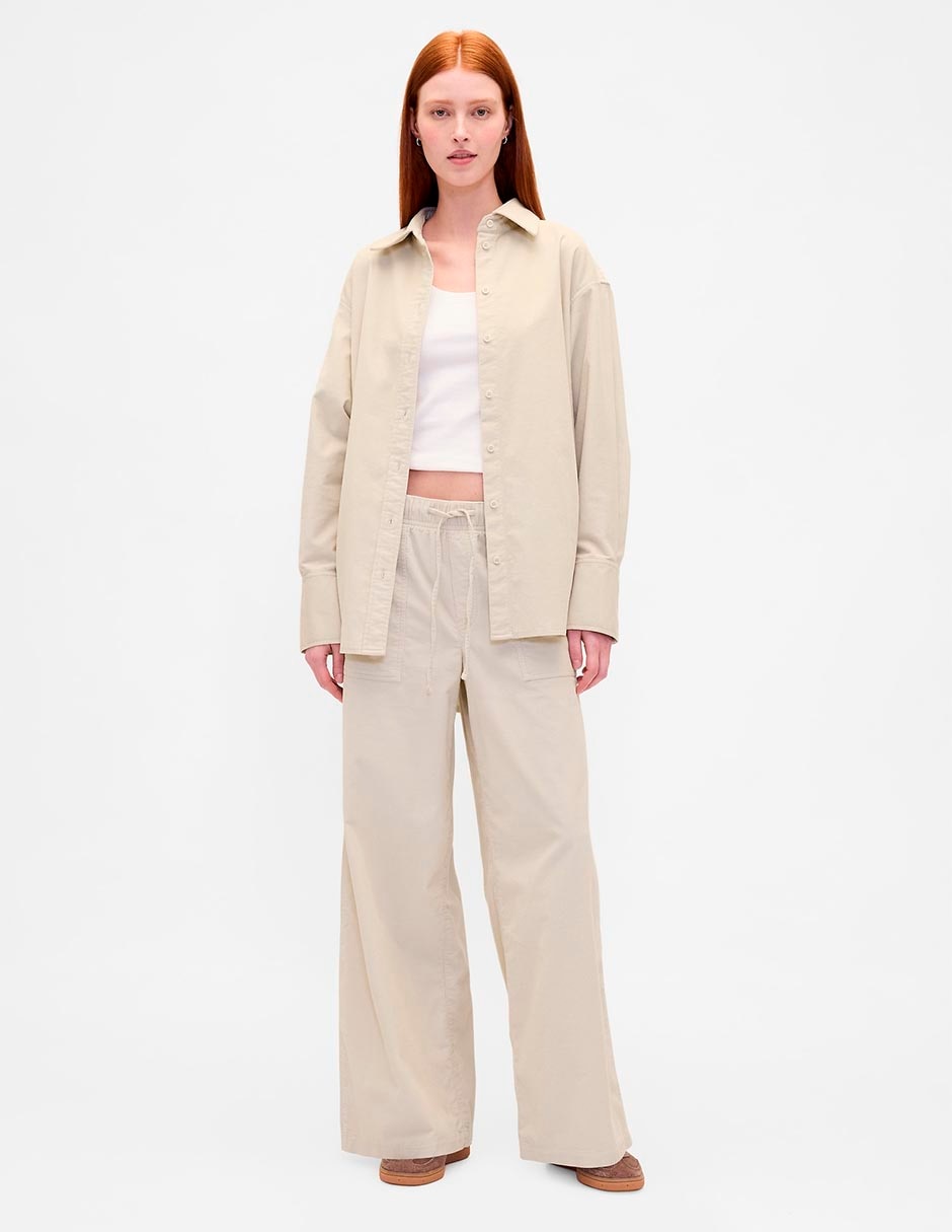 Pantalón cargo amplio para mujer Pantalón cargo amplio para mujer