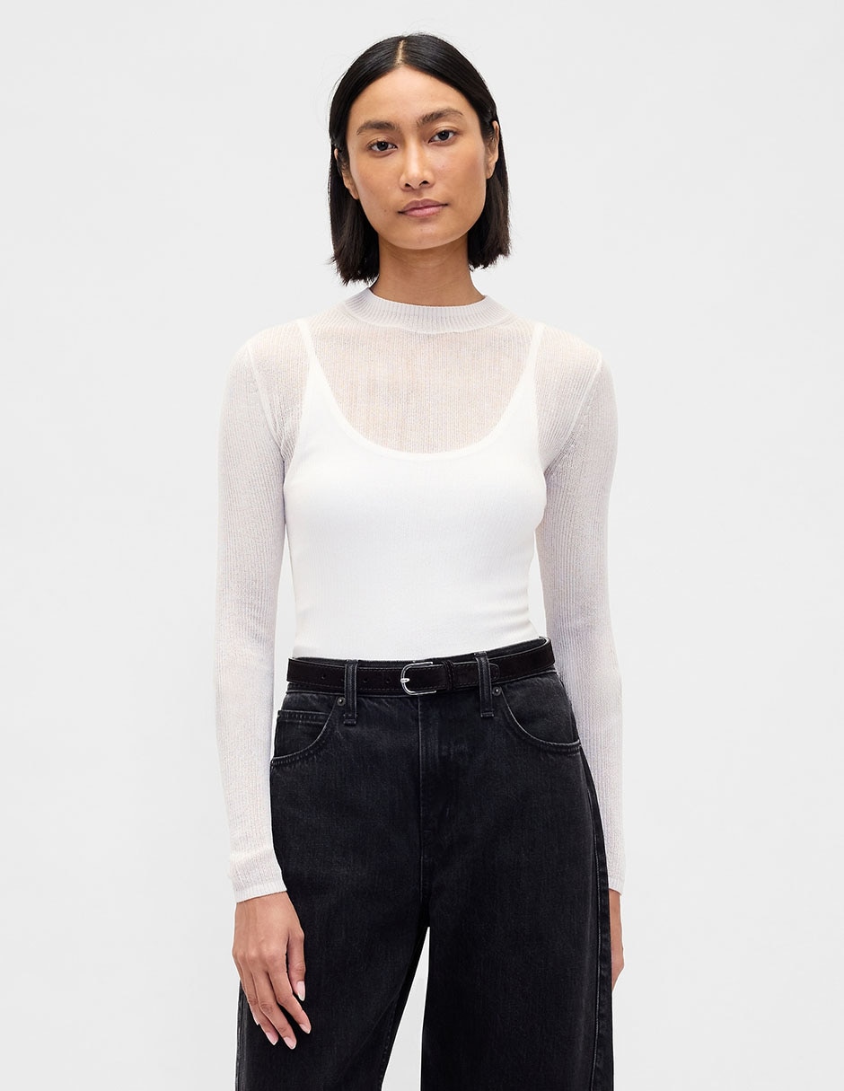 Suéter cuello redondo para mujer Suéter cuello redondo para mujer