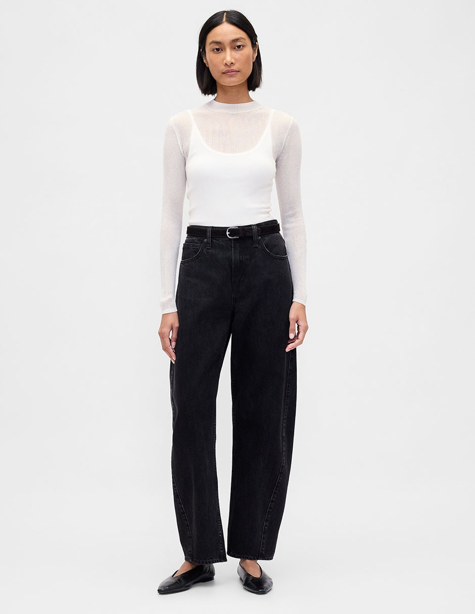 Suéter cuello redondo para mujer