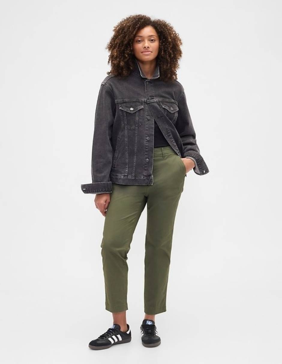 Pantalón chino straight para mujer 1