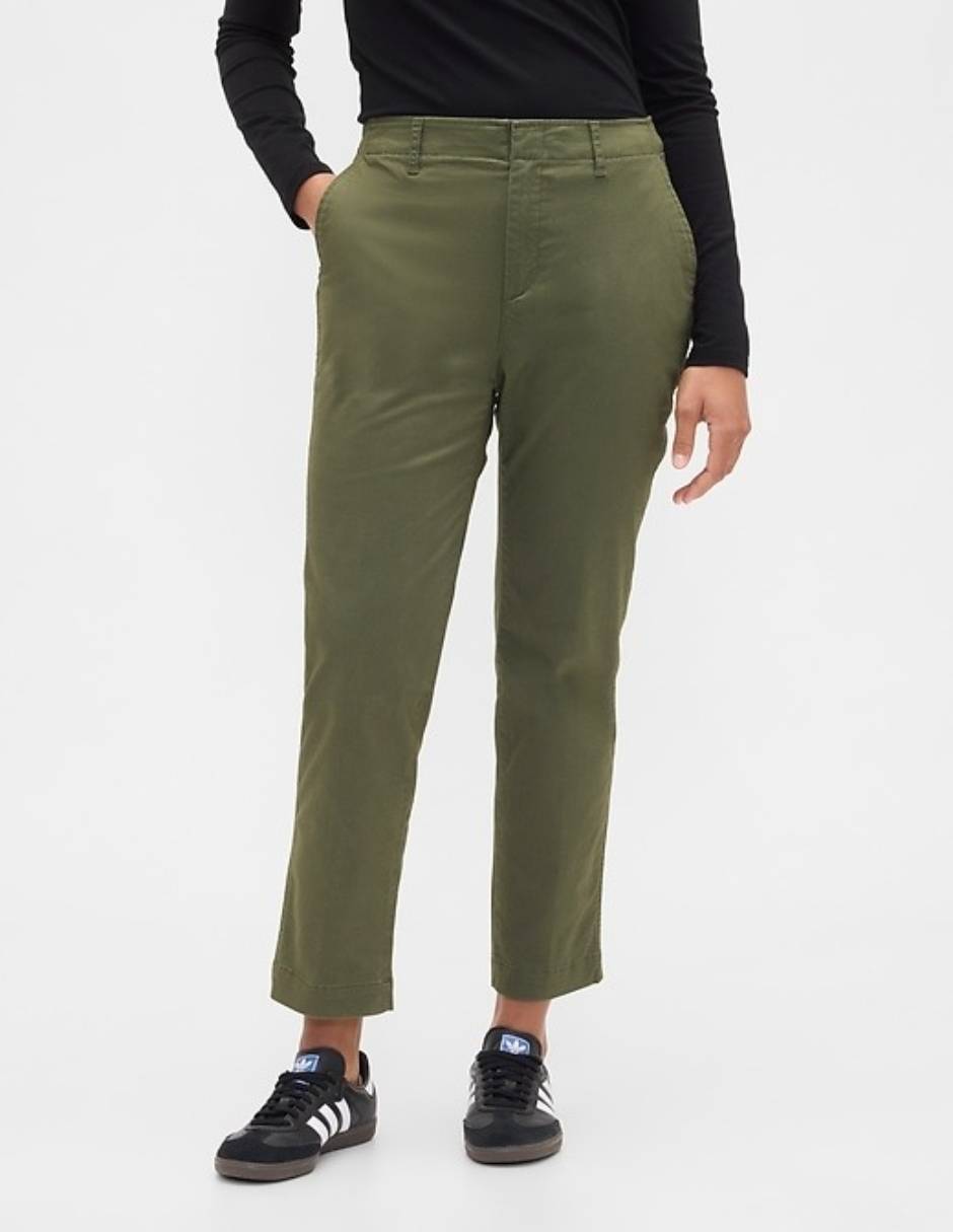Pantalón chino straight para mujer 5