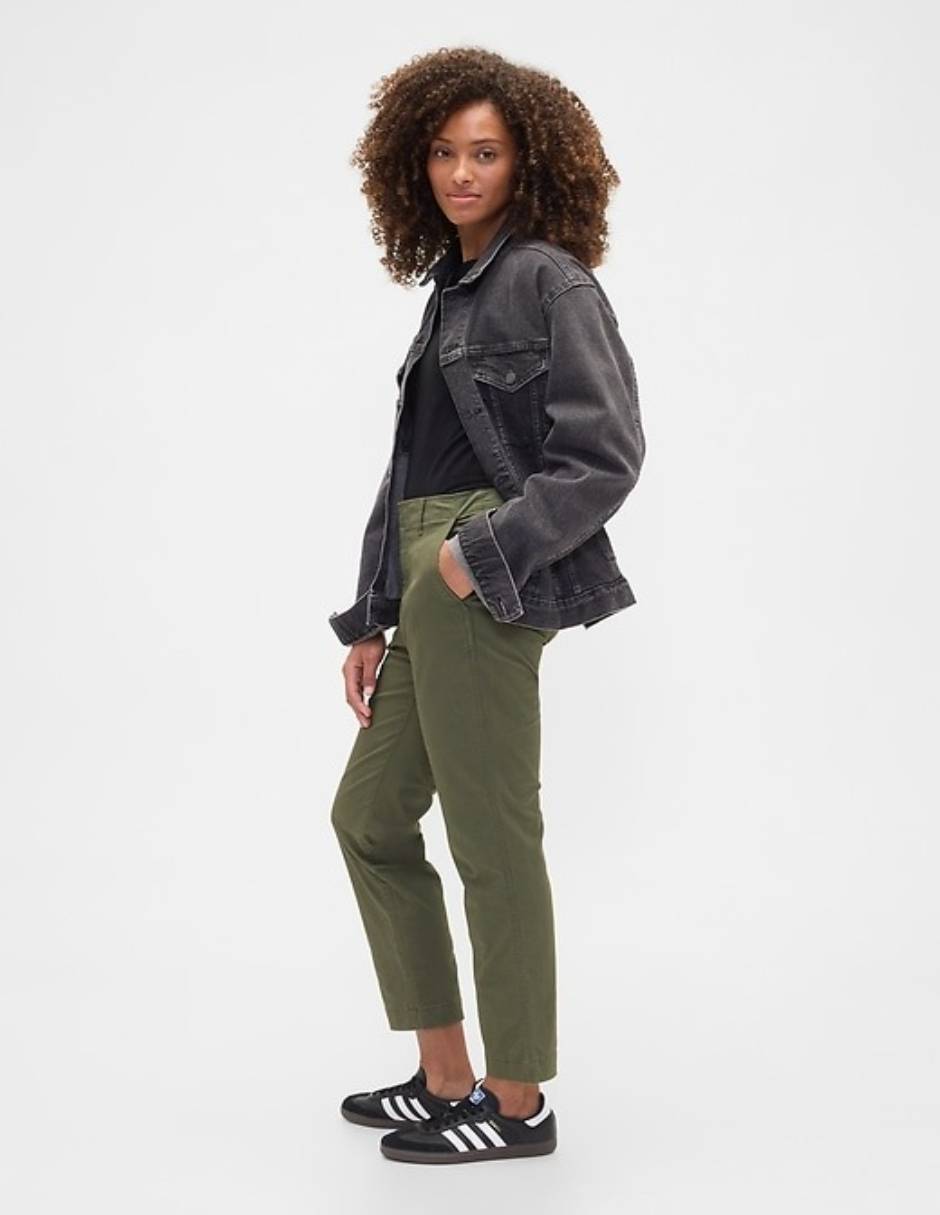 Pantalón chino straight para mujer 6