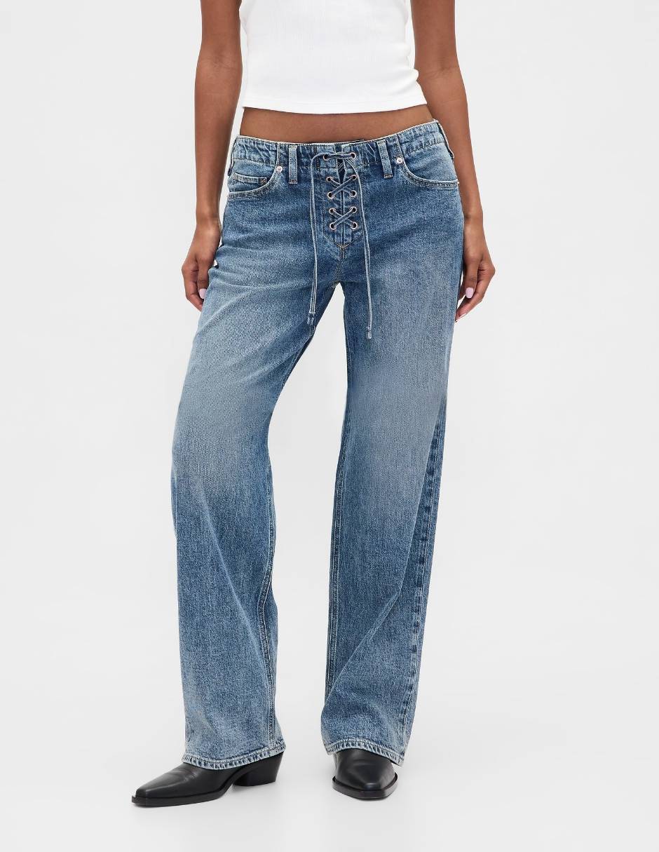 Jeans straight para mujer