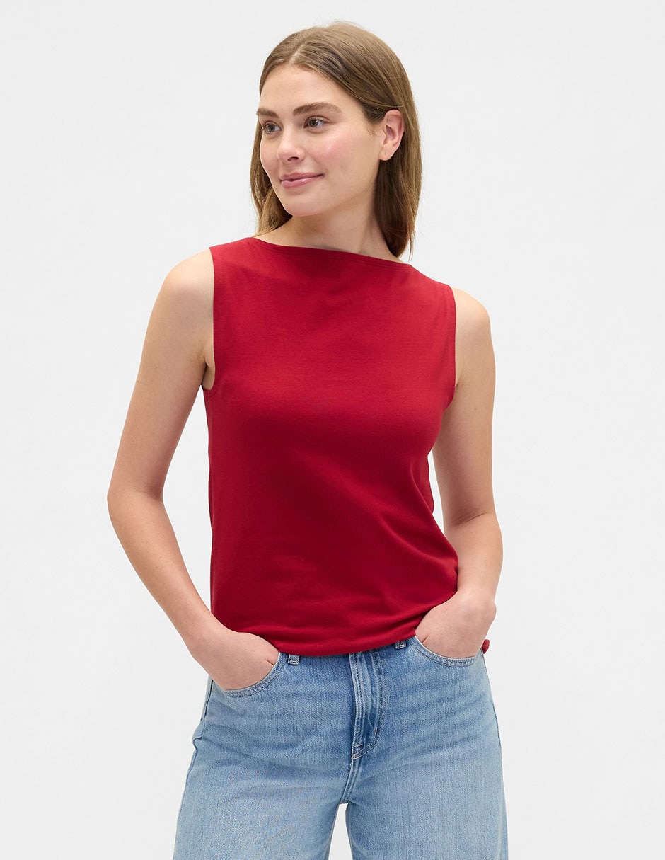 Playera Gap cuello redondo para mujer