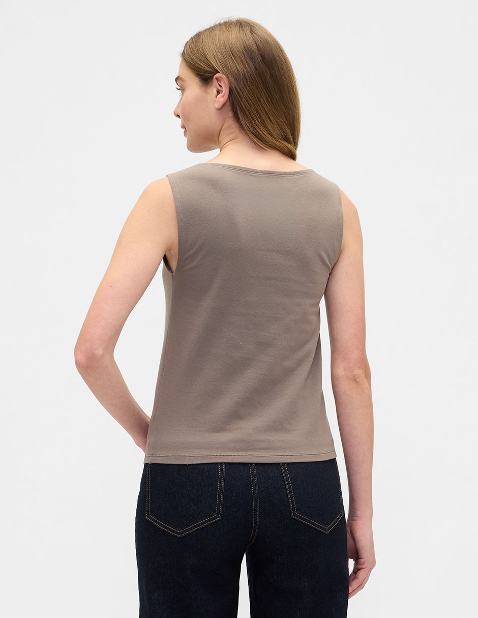 Playera cuello redondo para mujer 2