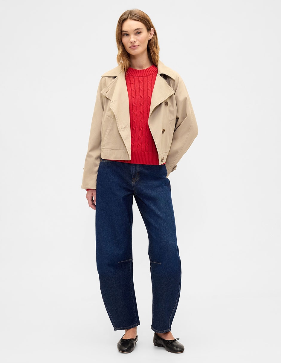 Suéter cuello v para mujer 2