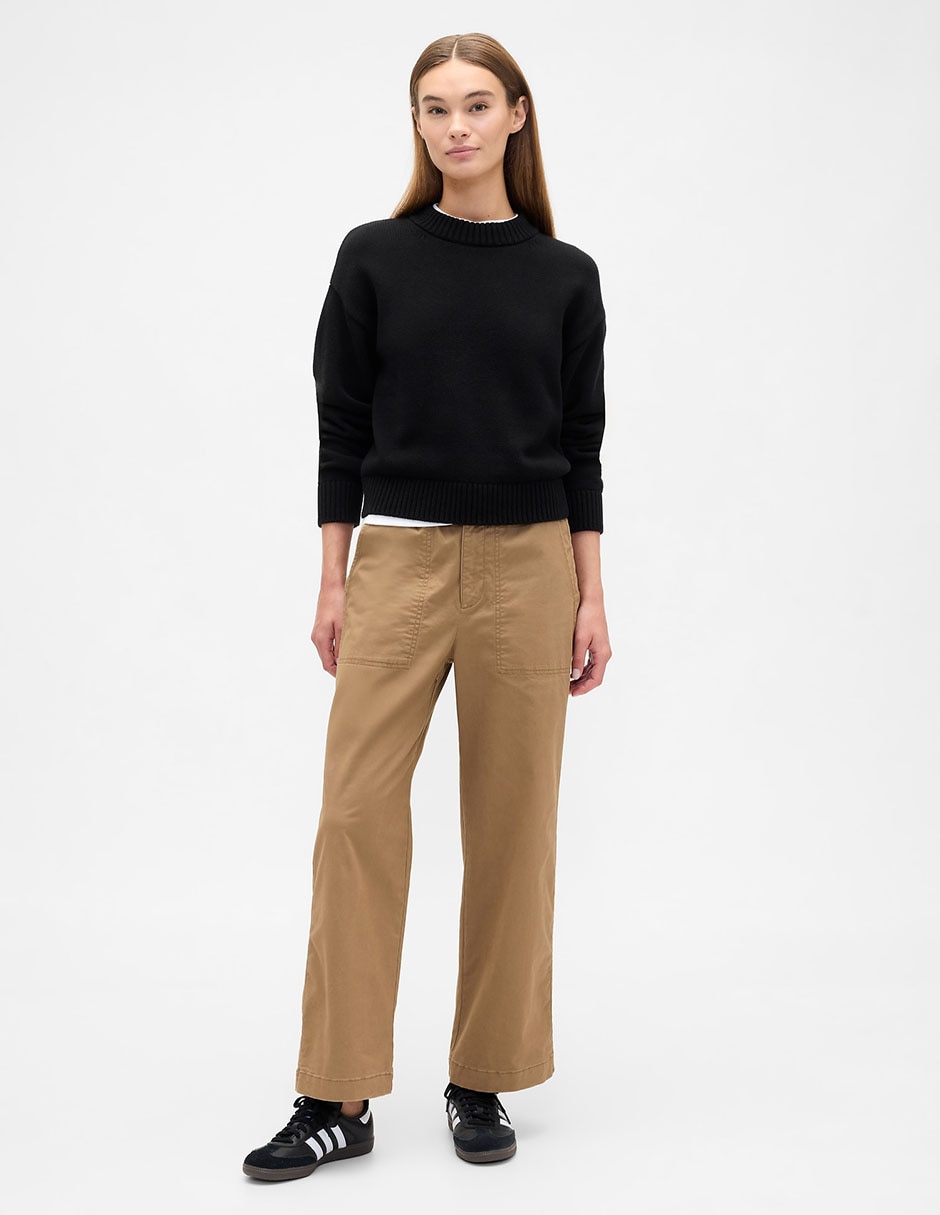 Pantalón easy pant wide leg para mujer