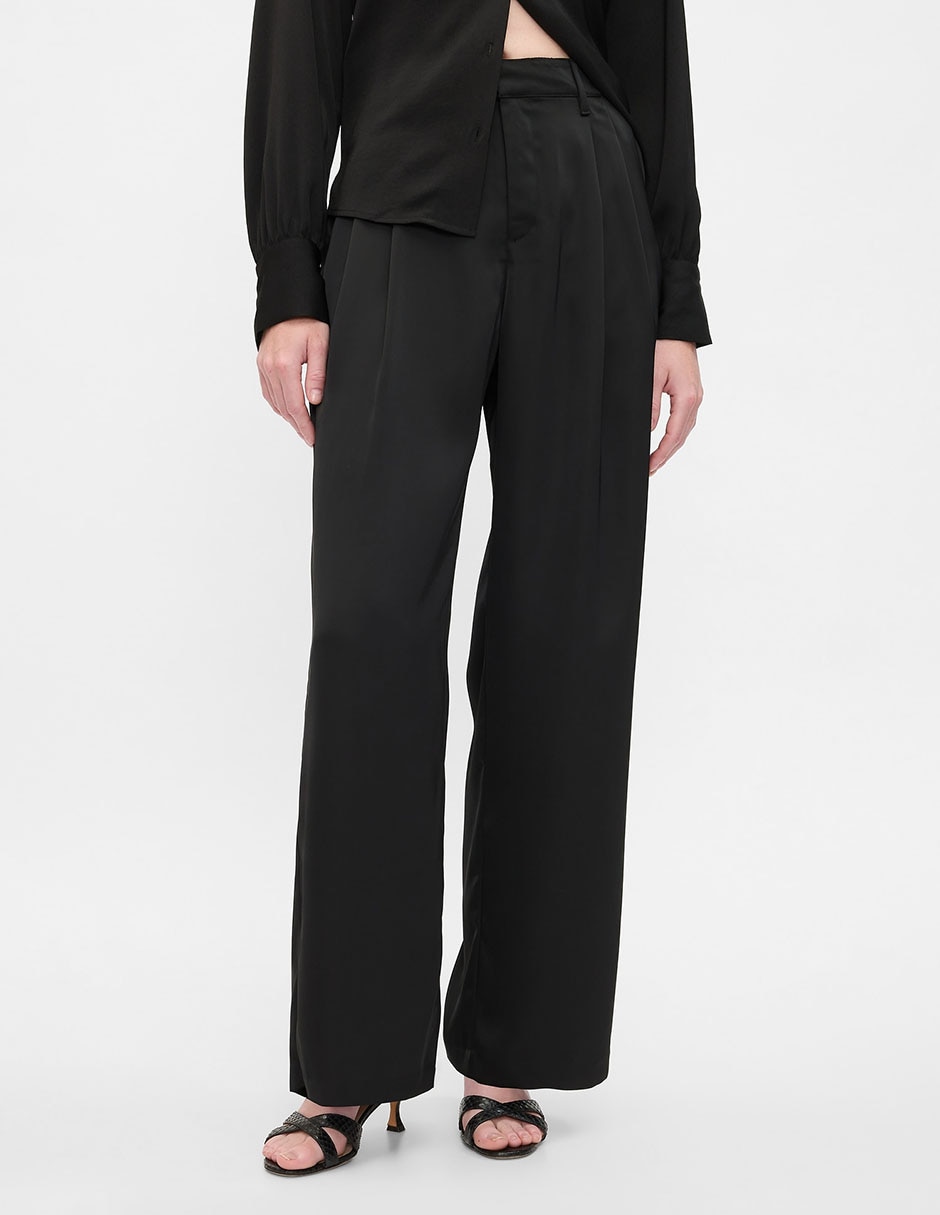 Pantalón de vestir amplio para mujer