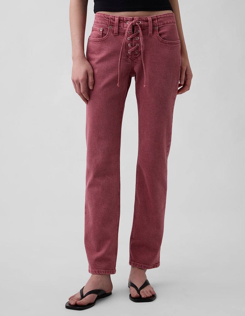 Jeans relaxed slim para mujer 2