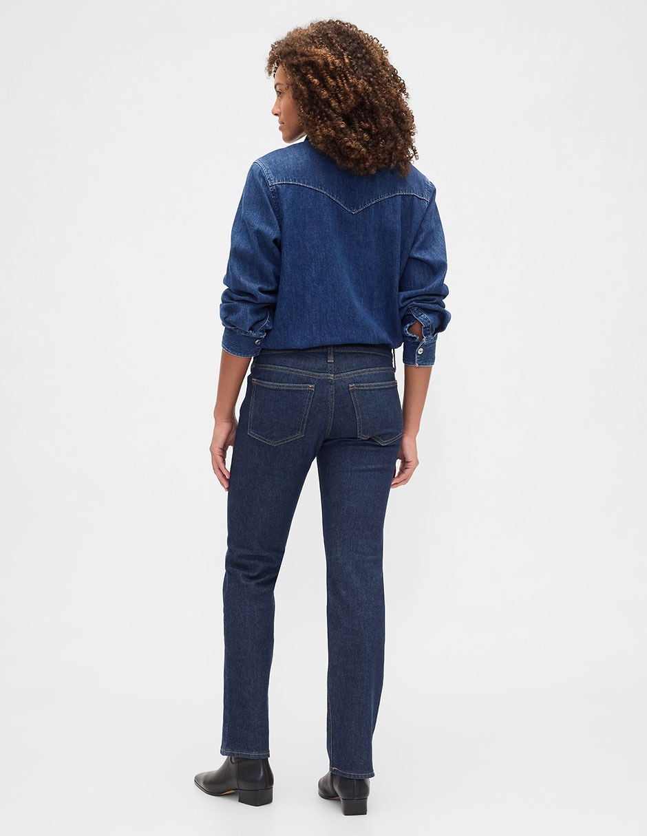 Jeans straight para mujer