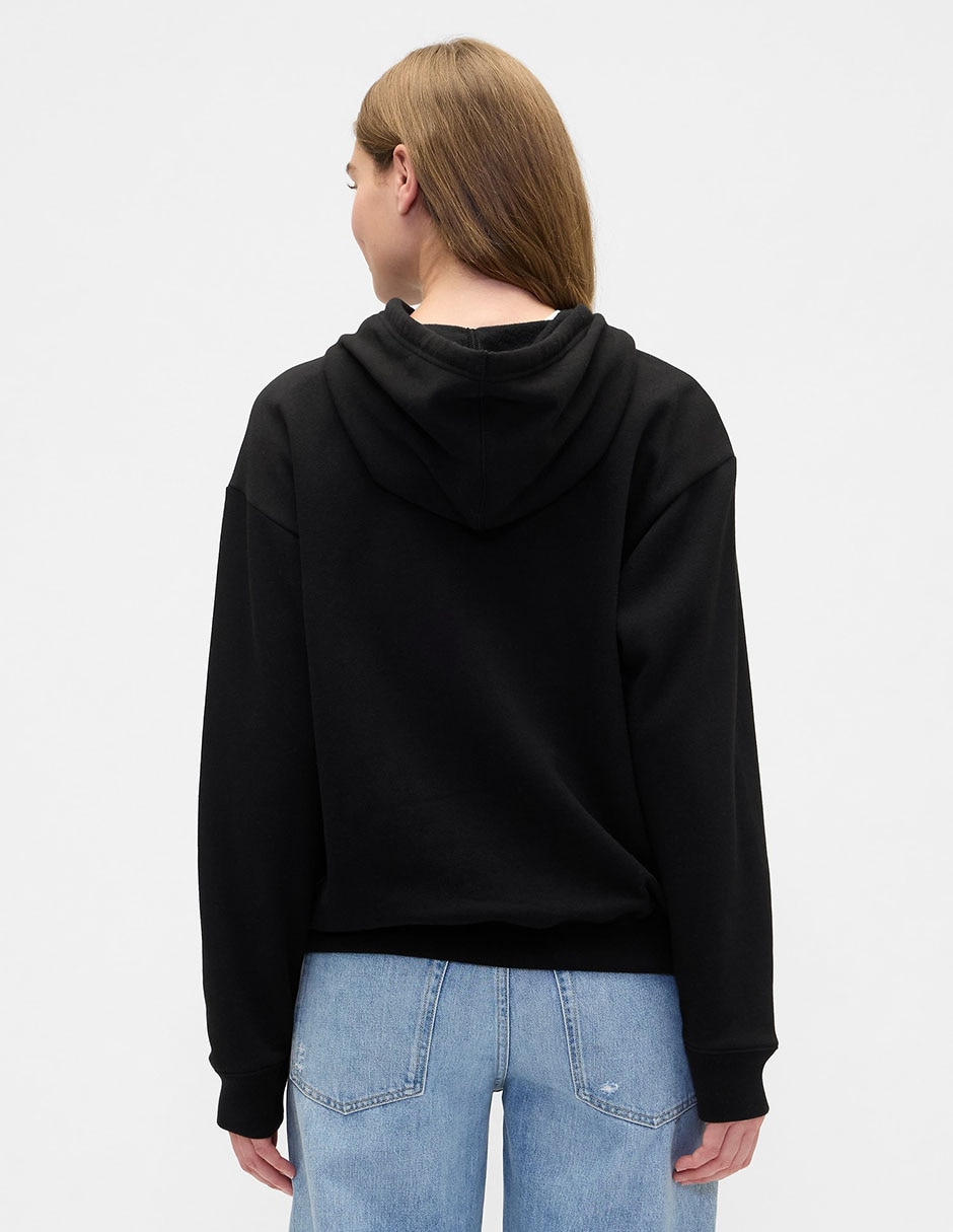 Sudadera con capucha y bolsa para mujer 3