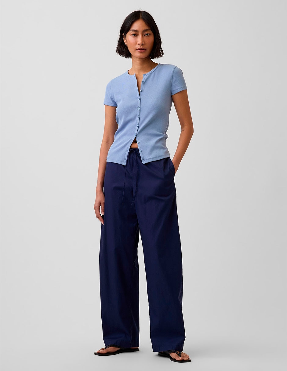 Pantalón easy pant wide leg para mujer 3