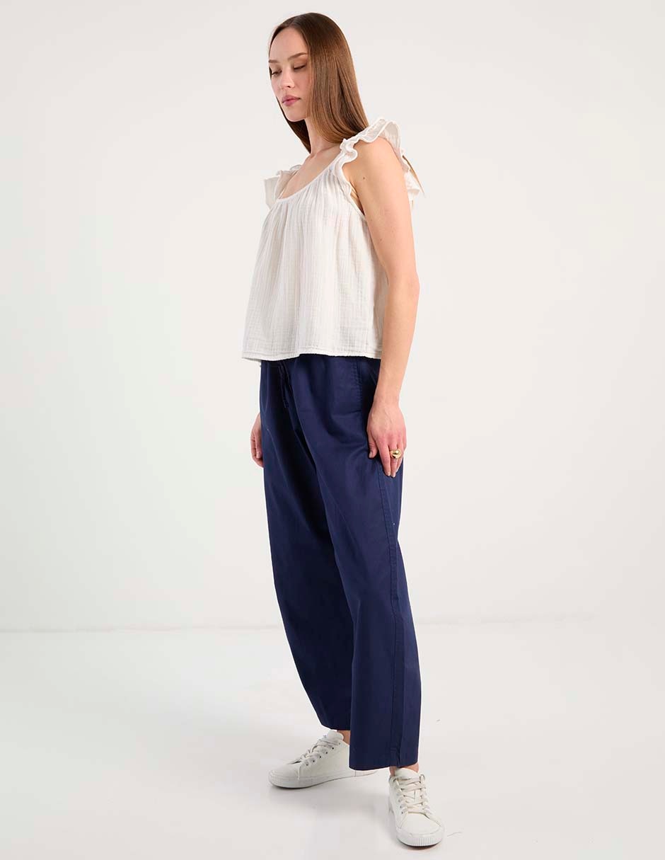 Pantalón easy pant wide leg para mujer