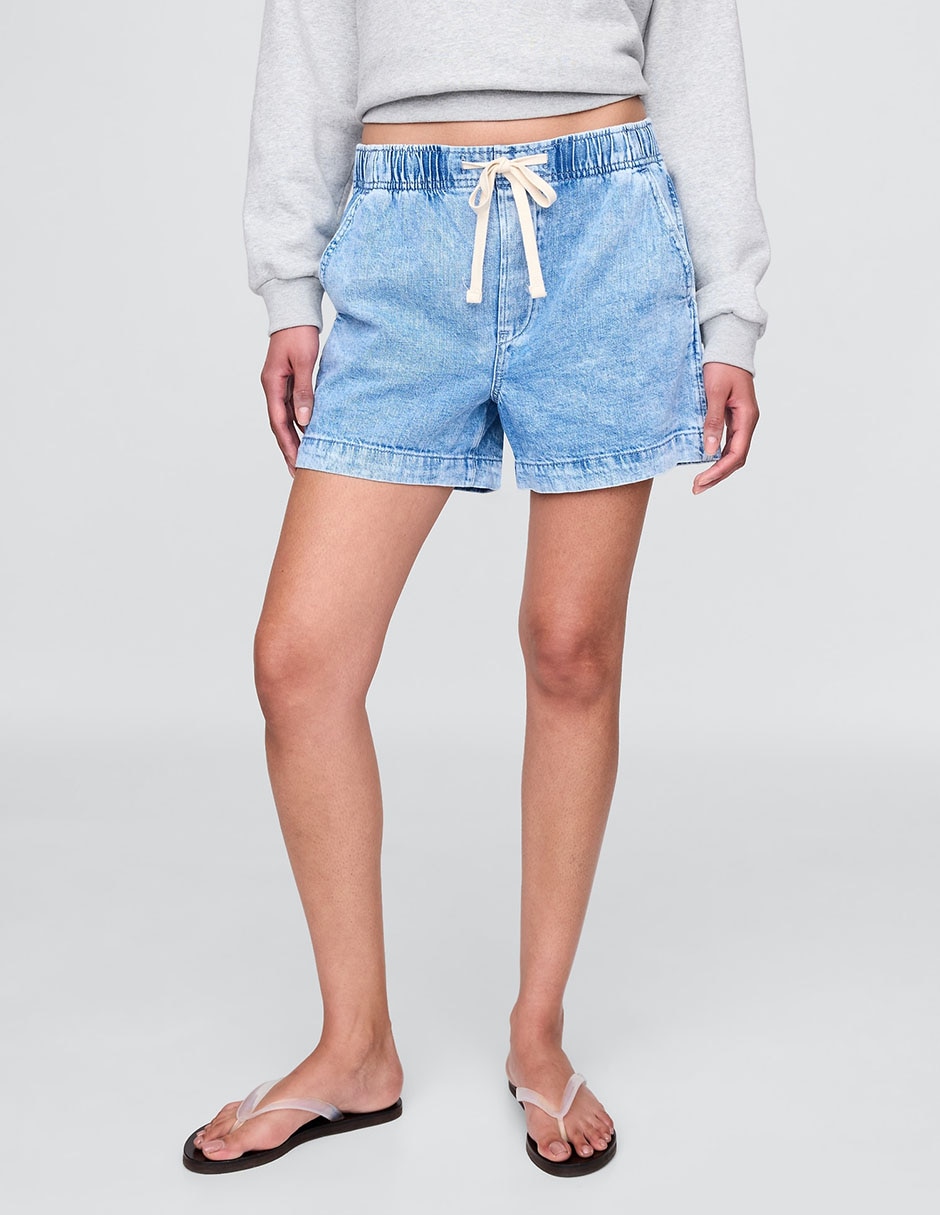 Short de mezclilla para mujer