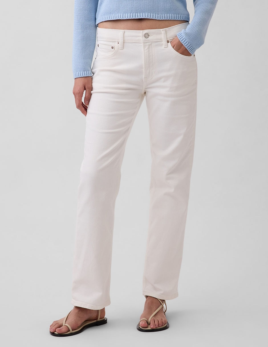Jeans straight para mujer