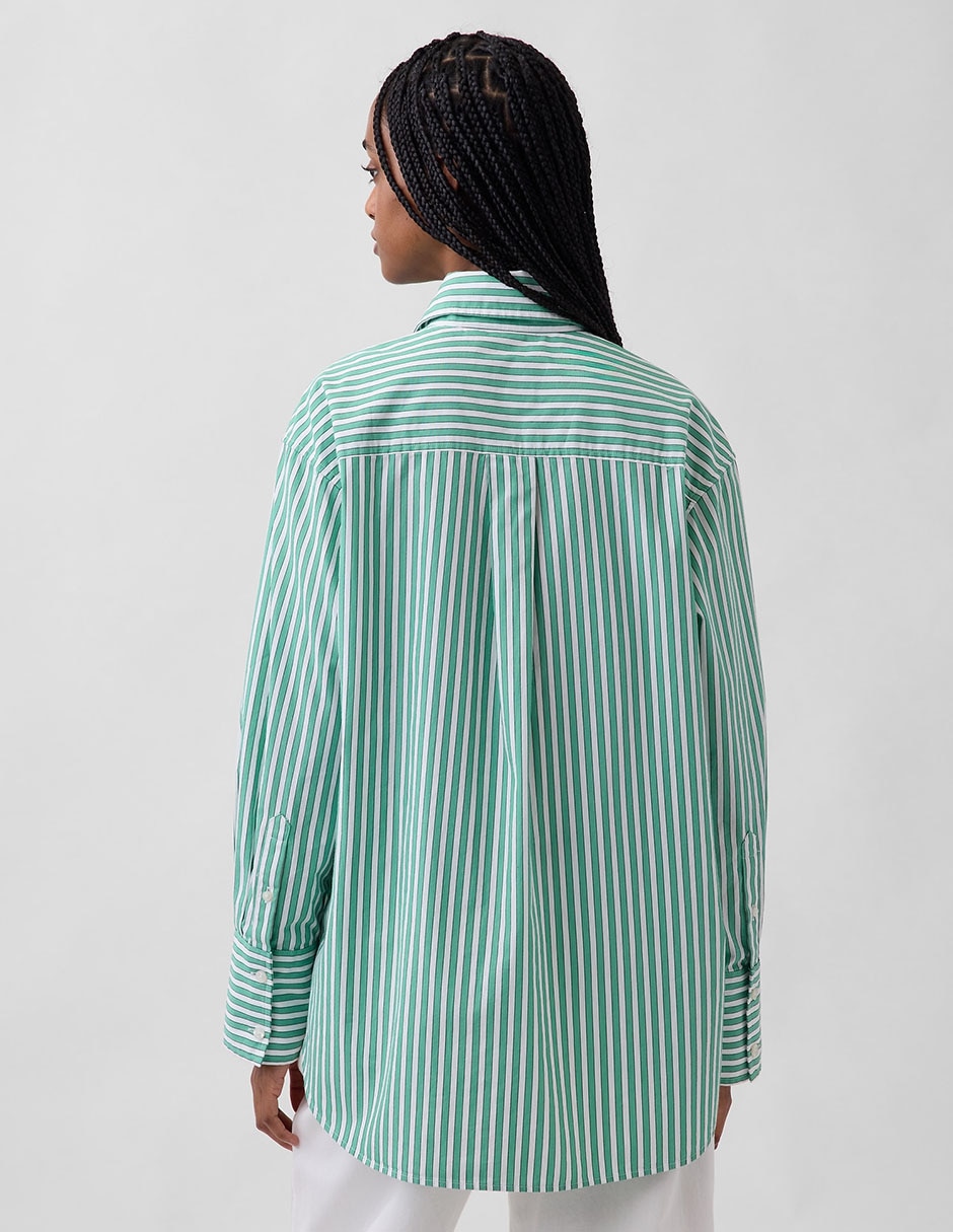 Camisa de algodón manga larga para mujer 3