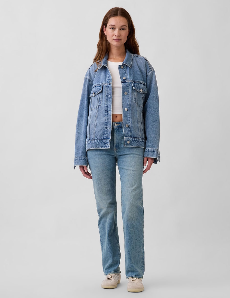 Jeans straight para mujer