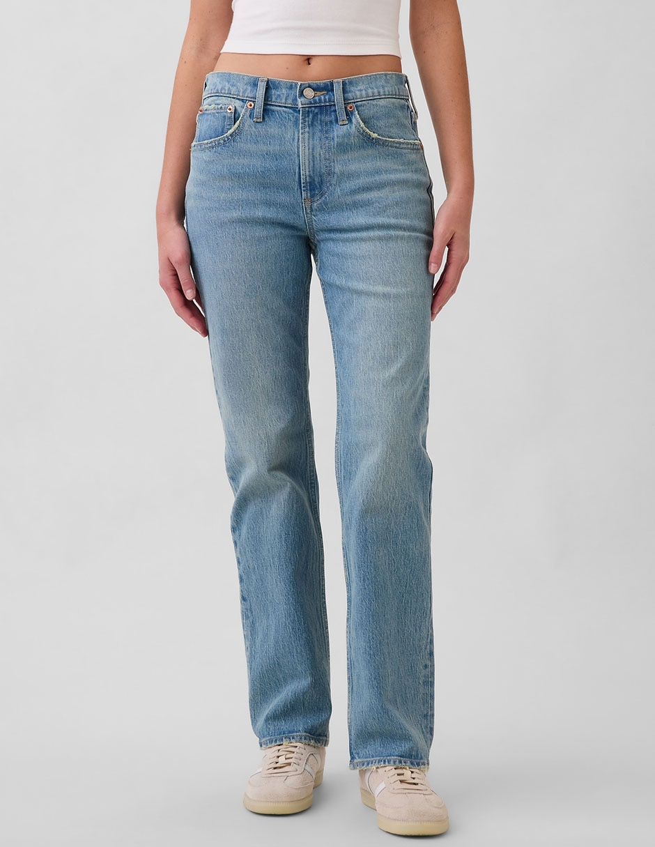 Jeans straight Gap para mujer
