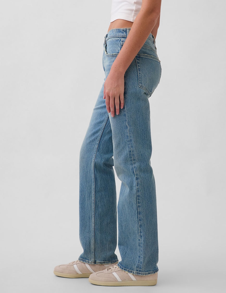 Jeans straight Gap para mujer