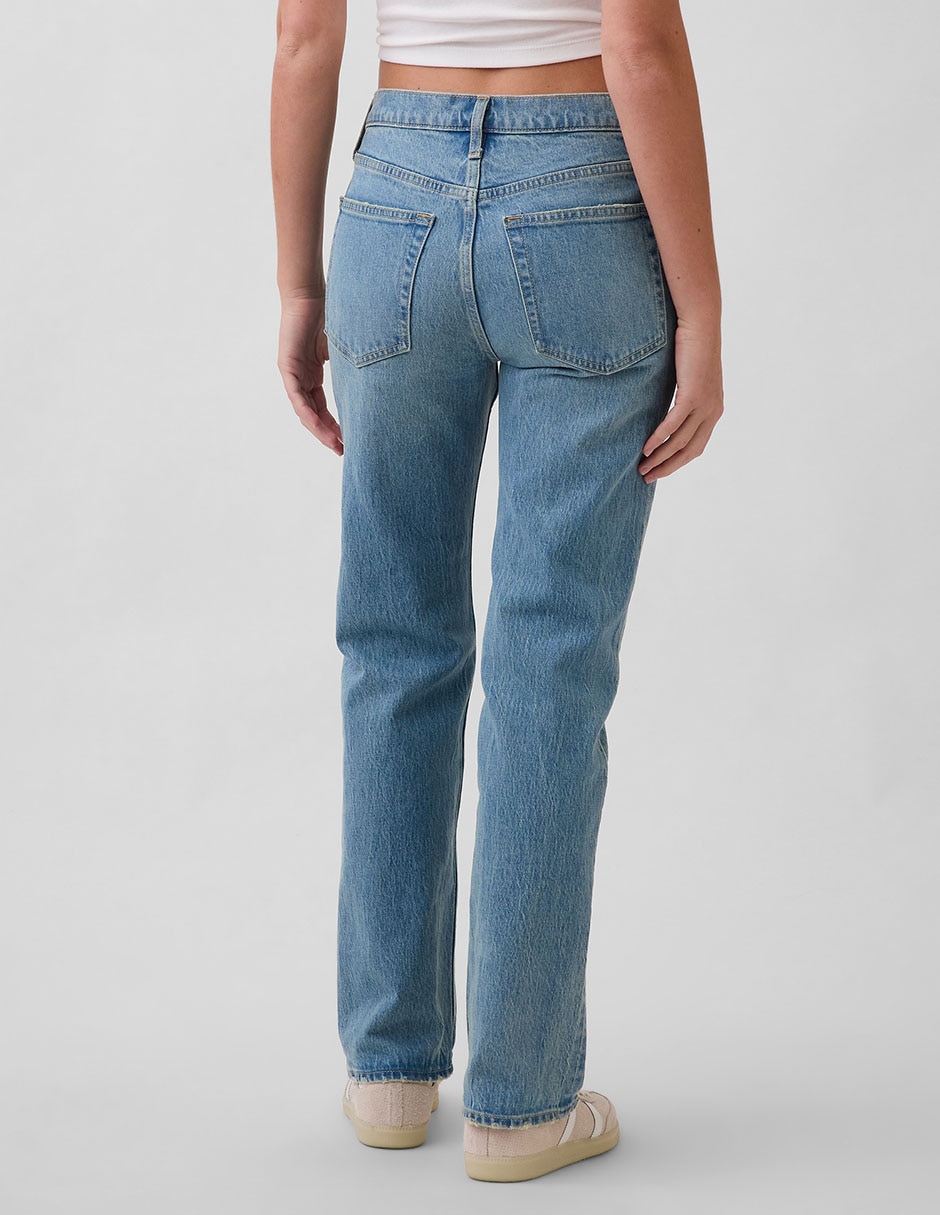 Jeans straight Gap para mujer