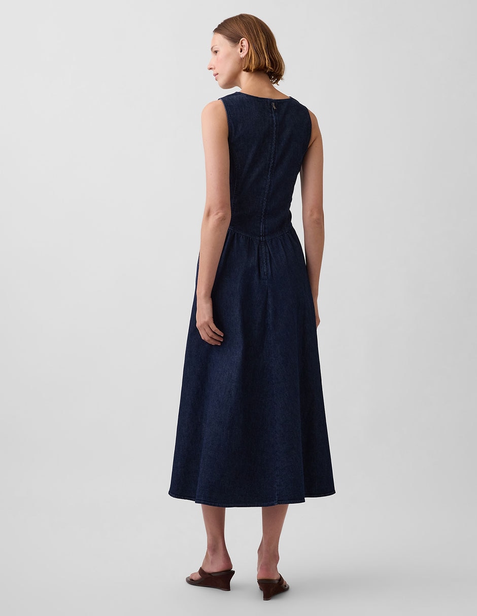 Vestido midi casual para mujer