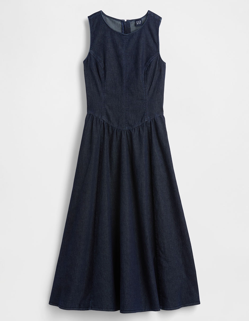 Vestido midi casual para mujer