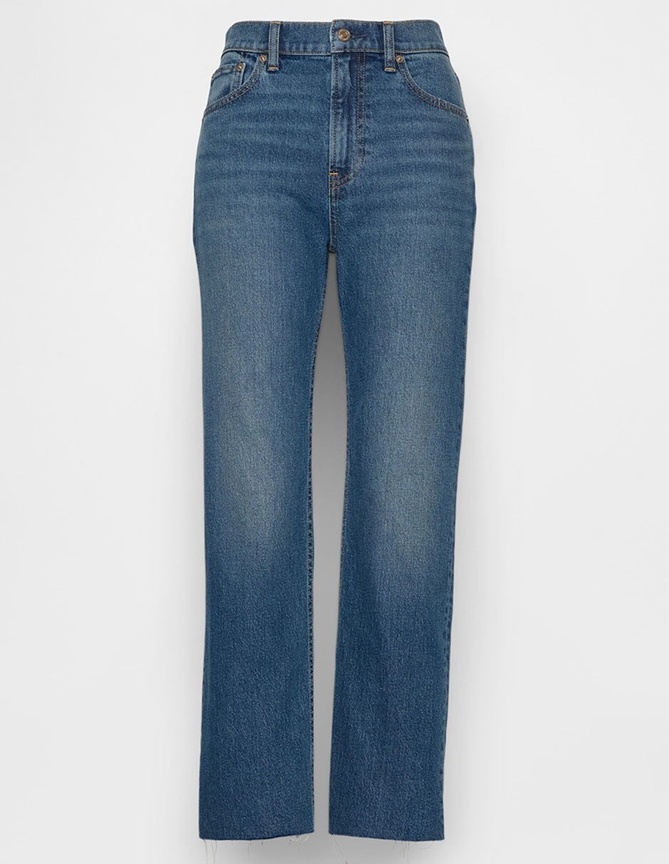 Jeans capri straight para mujer