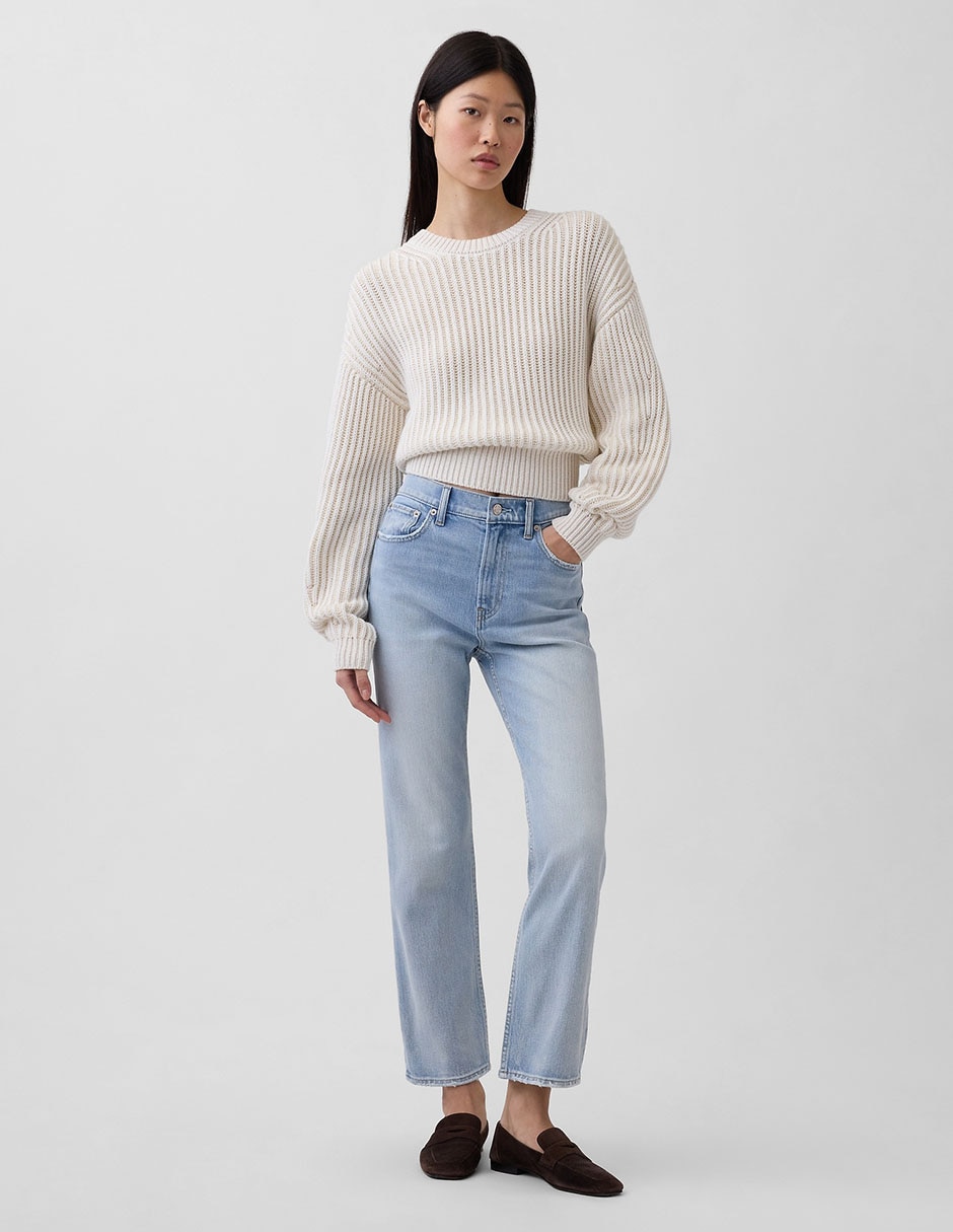 Jeans straight para mujer