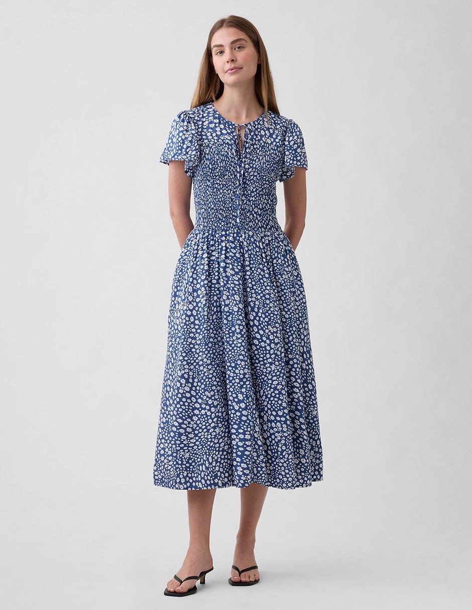 Vestido midi casual para mujer Vestido midi casual para mujer