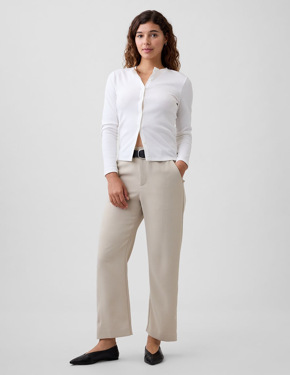 Pantalón straight para mujer