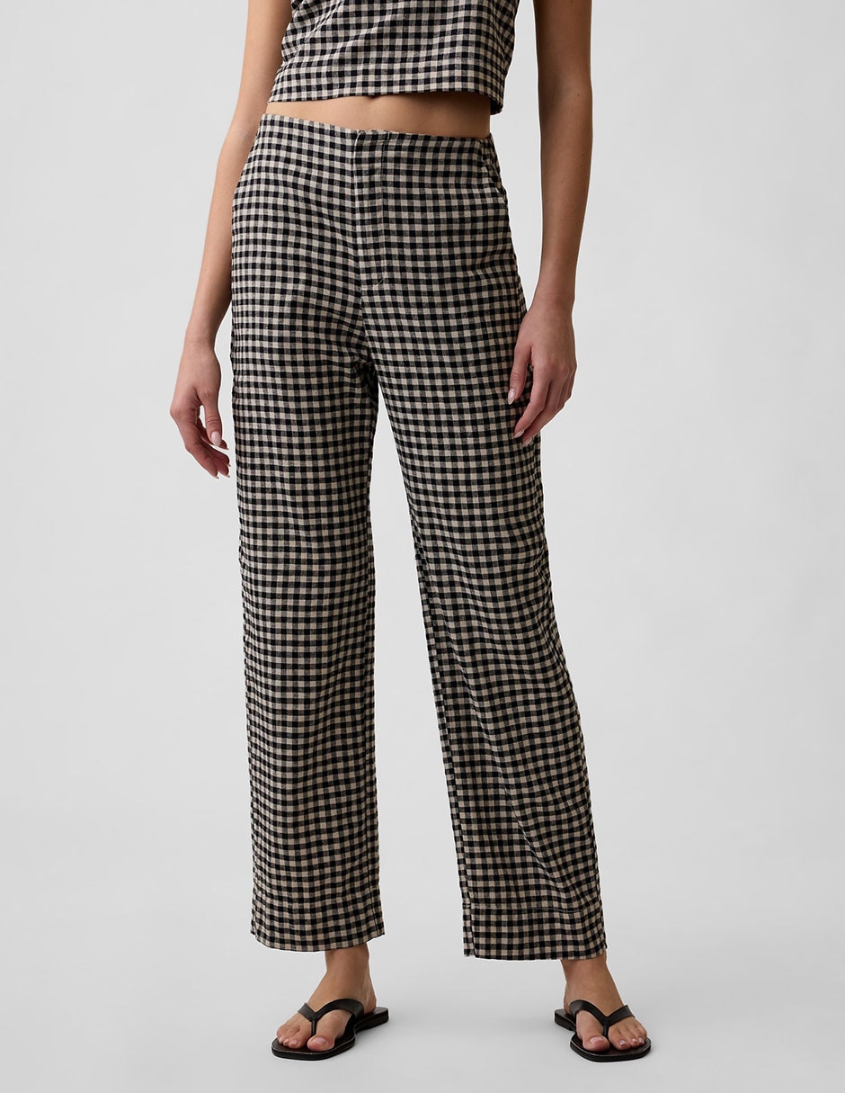 Pantalón relaxed amplio para mujer 5