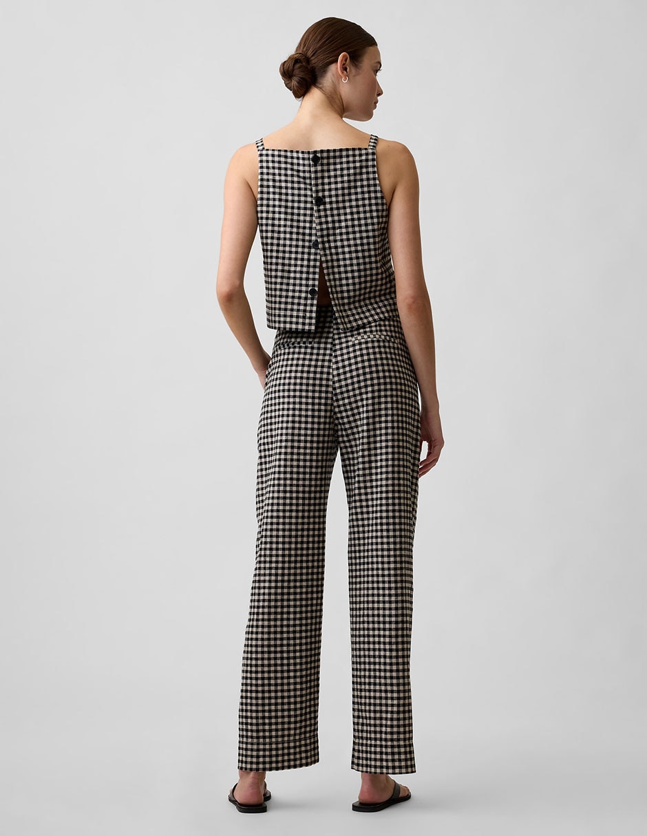Pantalón relaxed amplio para mujer