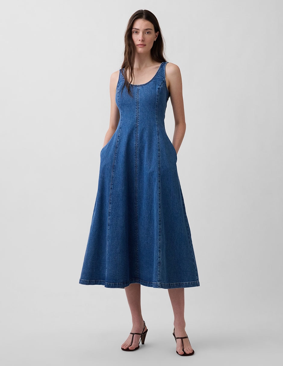 Vestido largo casual para mujer 1