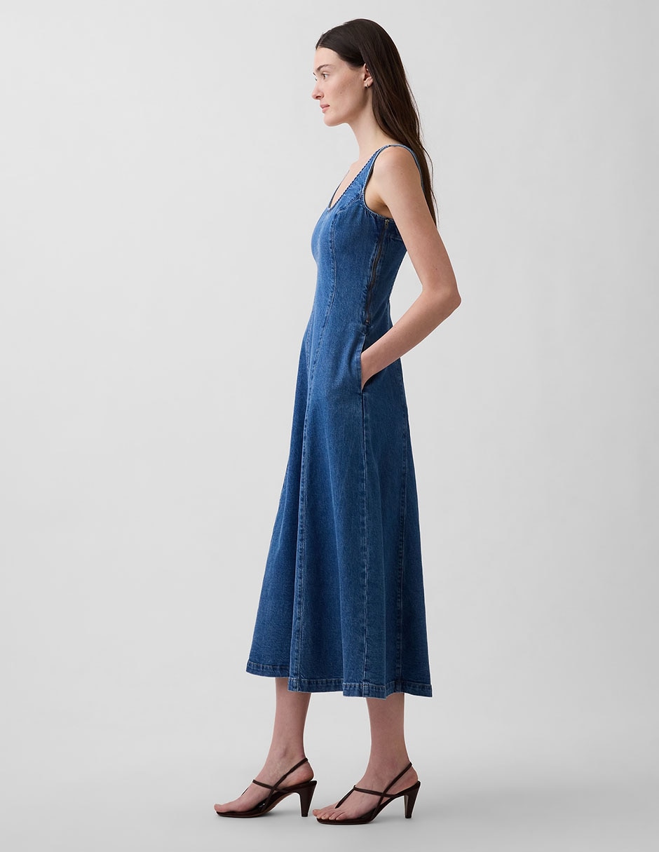 Vestido largo casual para mujer 3