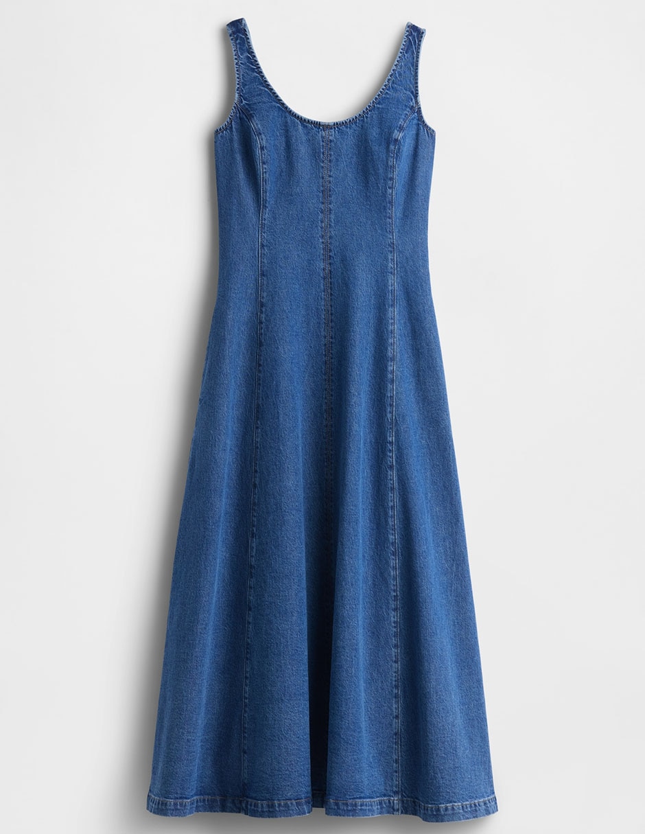 Vestido largo casual para mujer 5