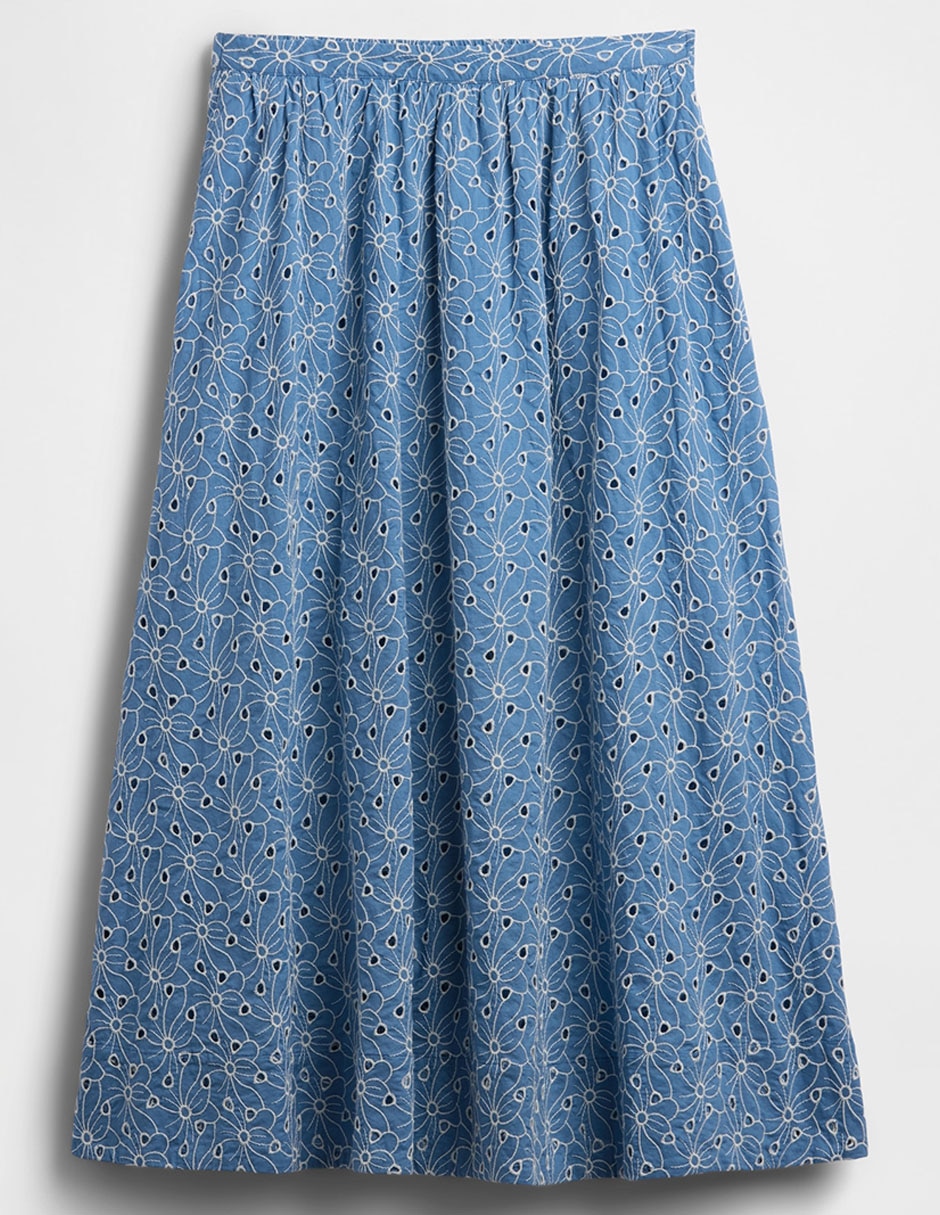Falda crop a la cintura 6