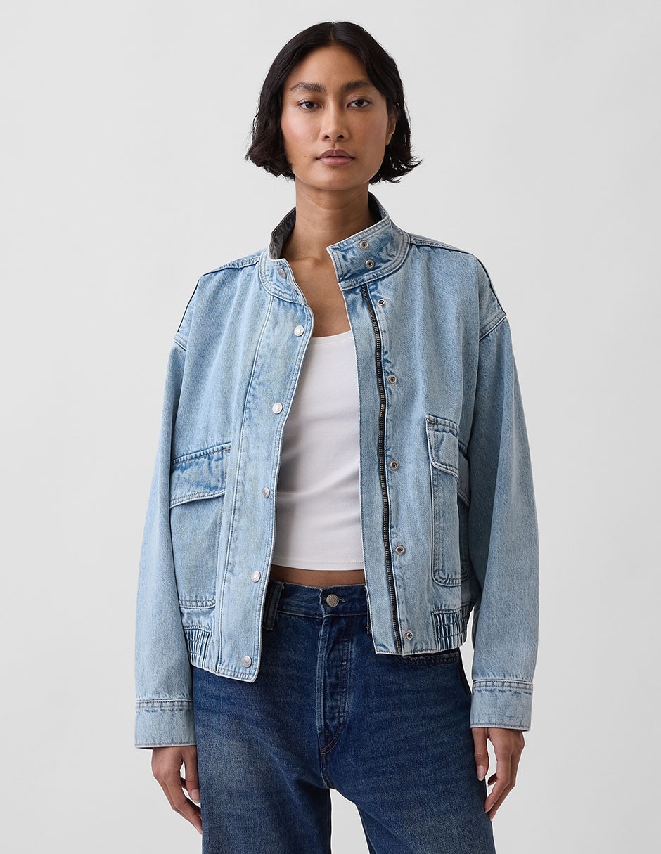 Chamarra bomber para mujer