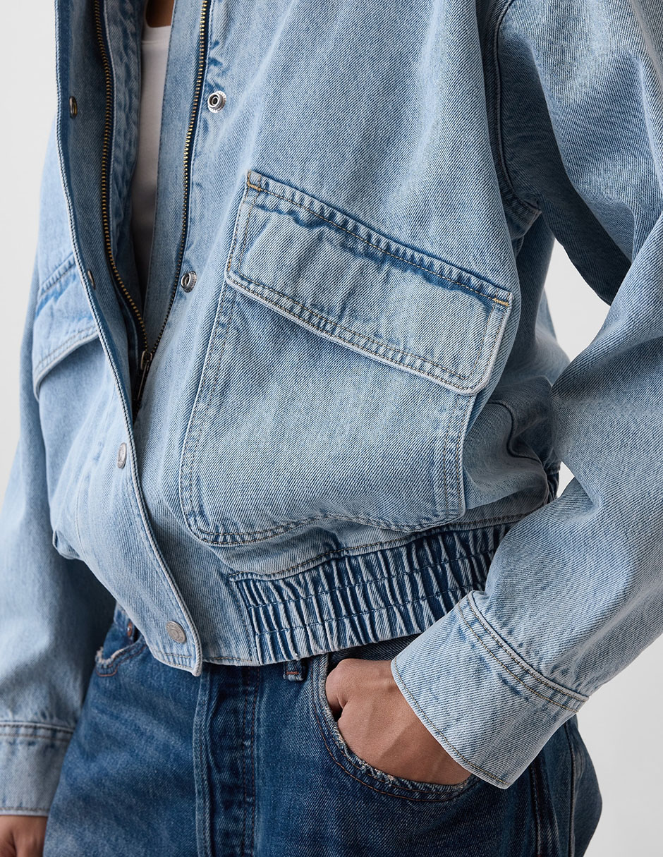 Chamarra bomber para mujer