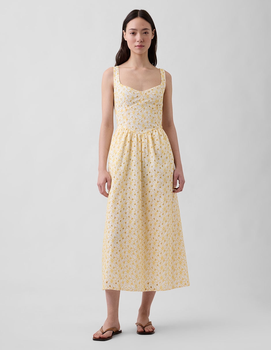 Vestido midi casual para mujer Vestido midi casual para mujer