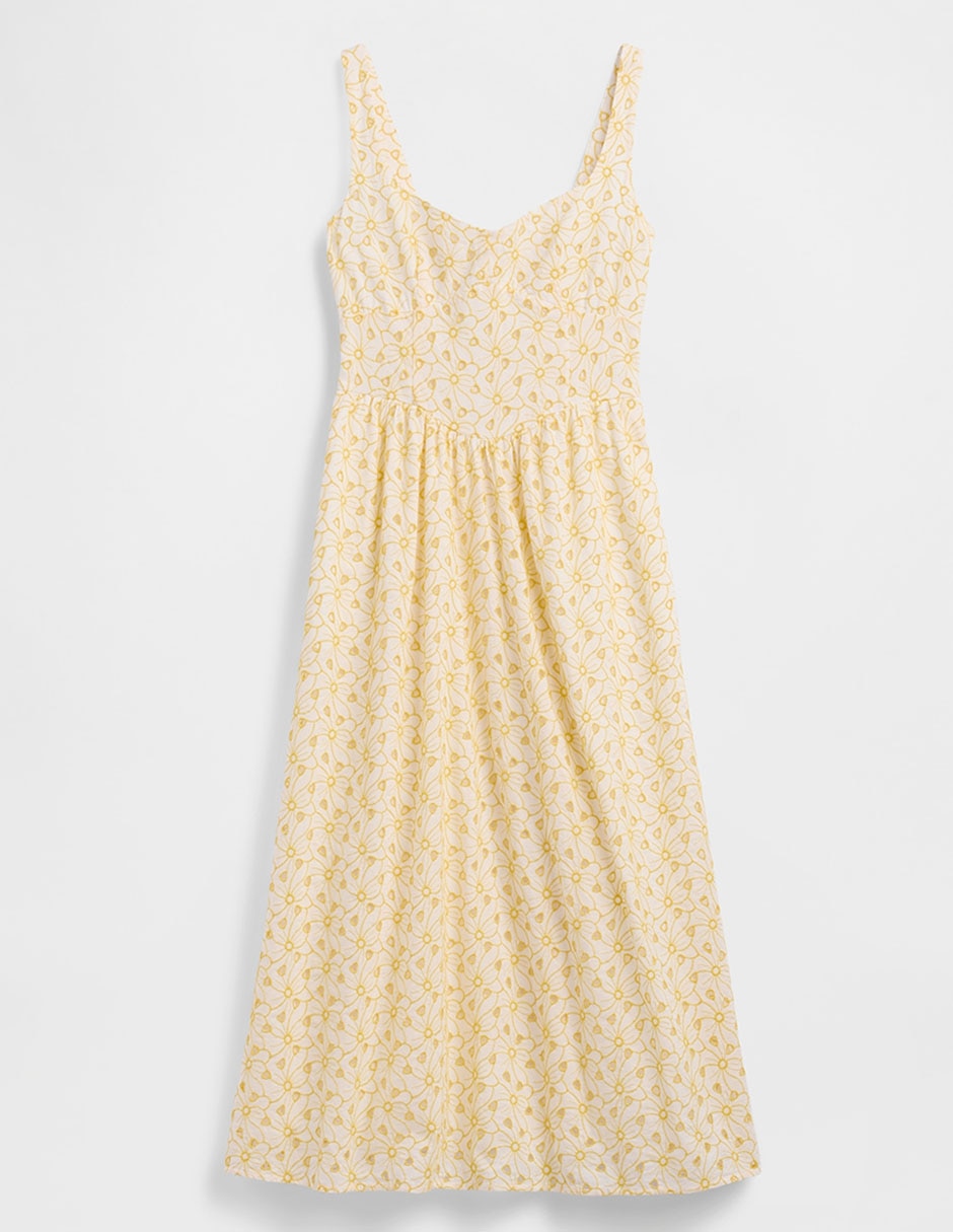 Vestido midi casual para mujer