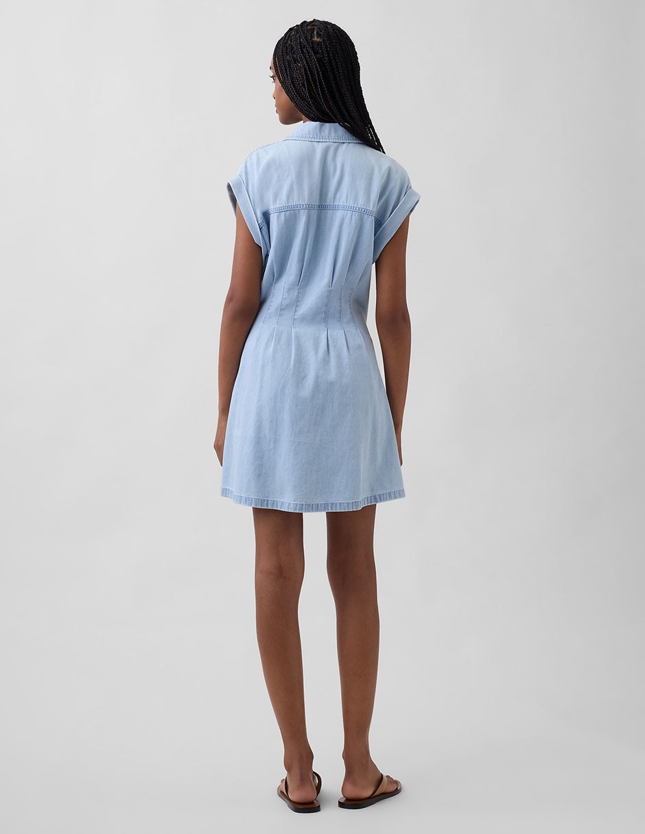 Vestido corto casual para mujer