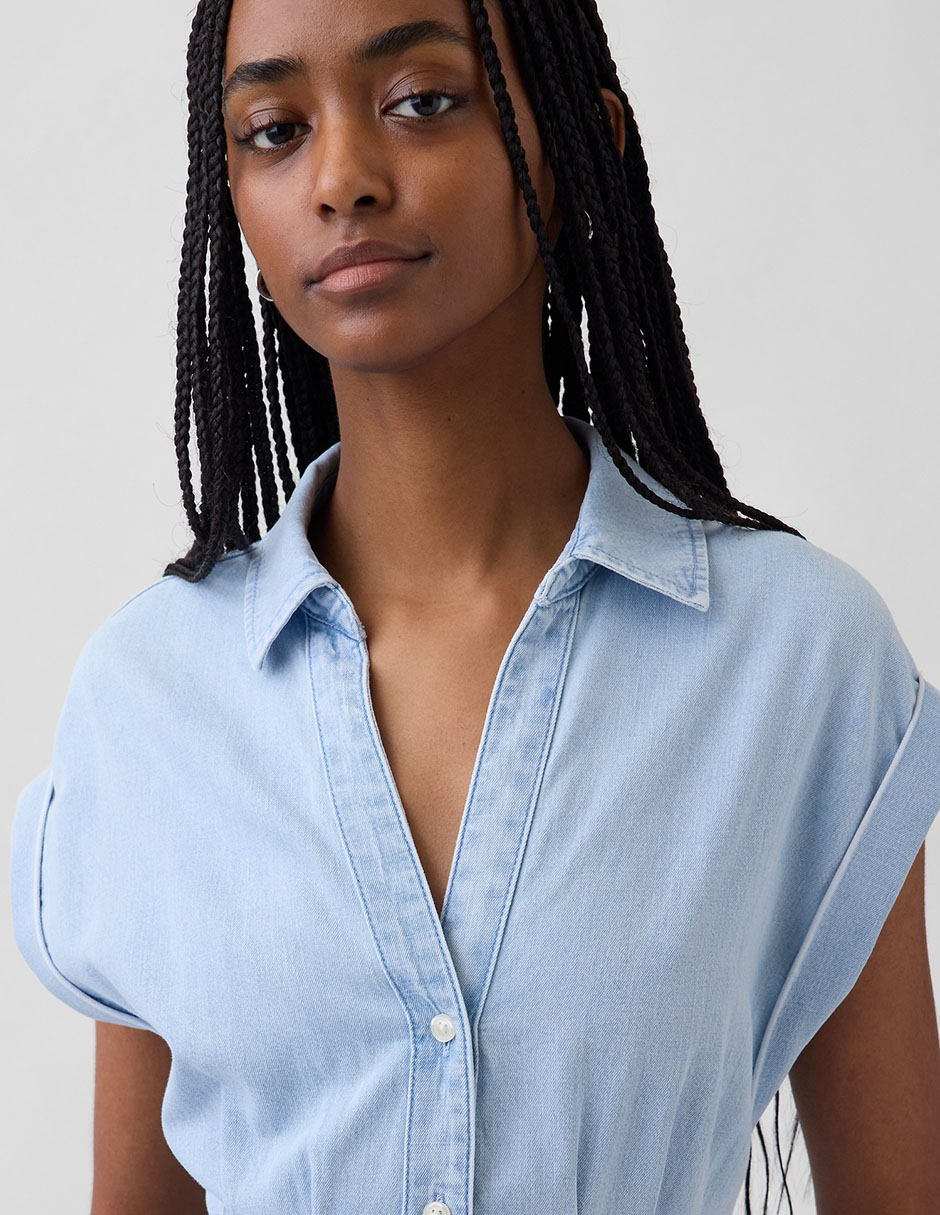 Vestido corto casual para mujer