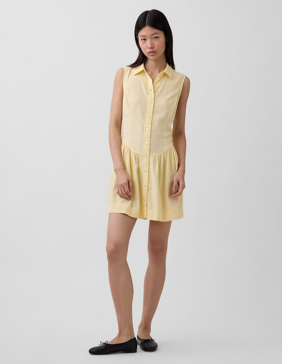 Vestido corto casual GAP para mujer