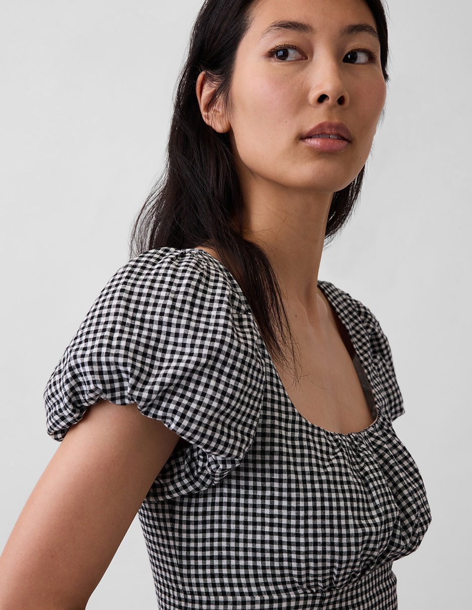 Vestido crop casual para mujer