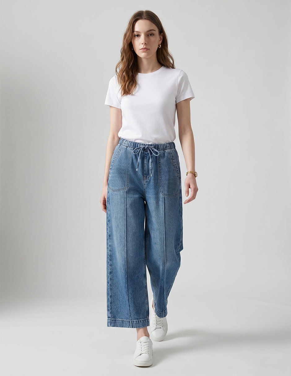Jeans loose para mujer