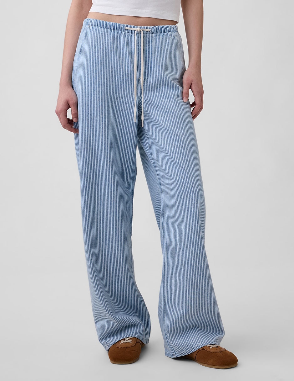 Jeans wide leg para mujer