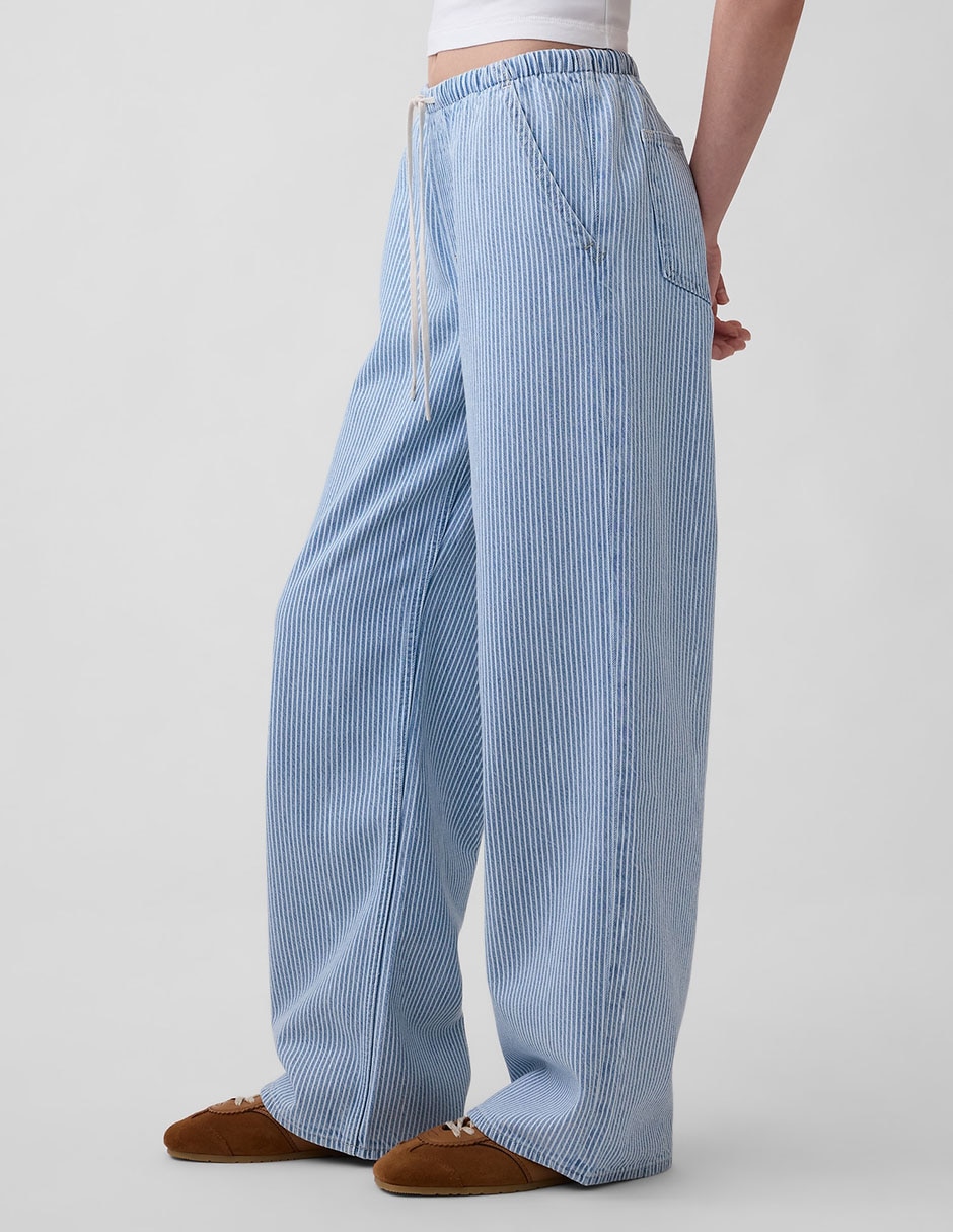 Jeans wide leg para mujer