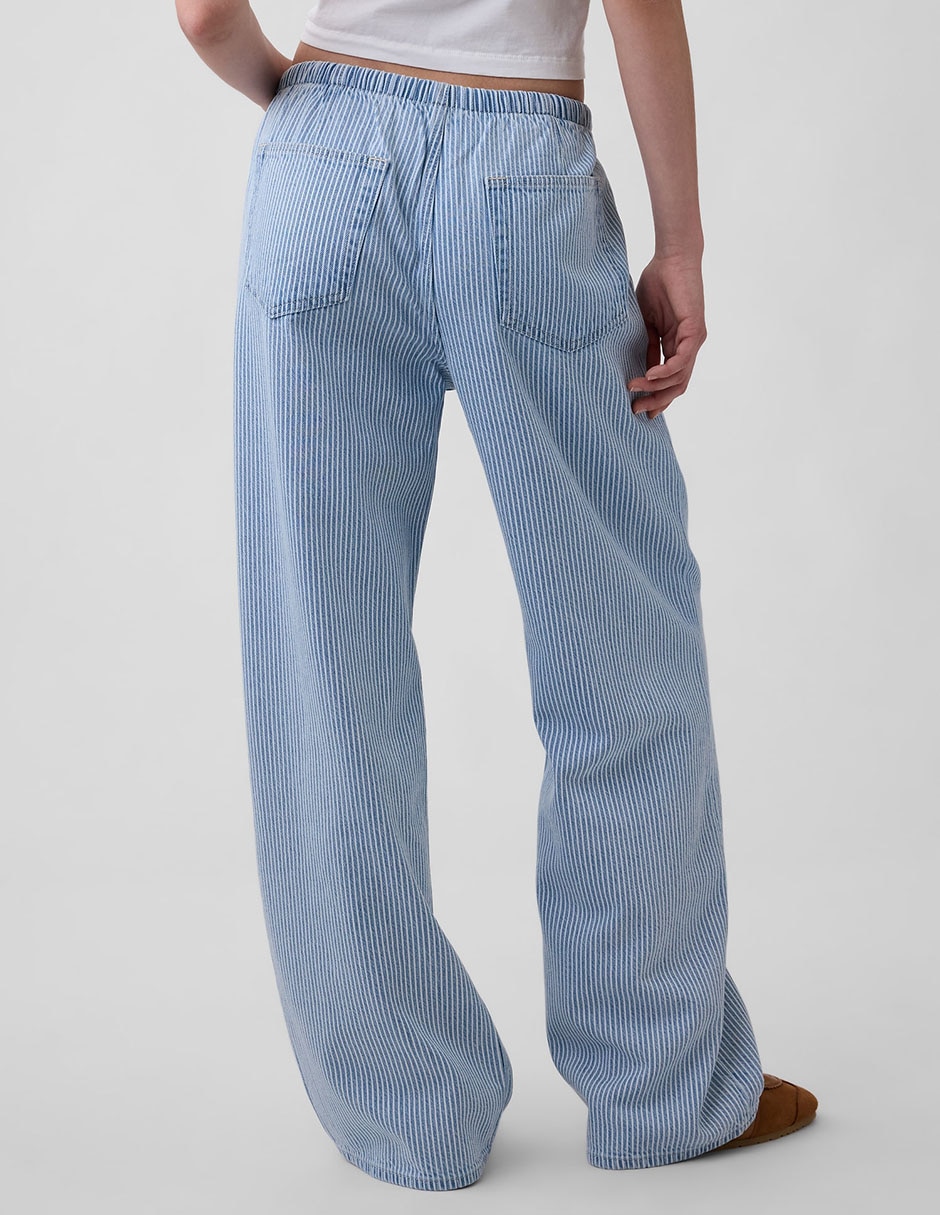 Jeans wide leg para mujer