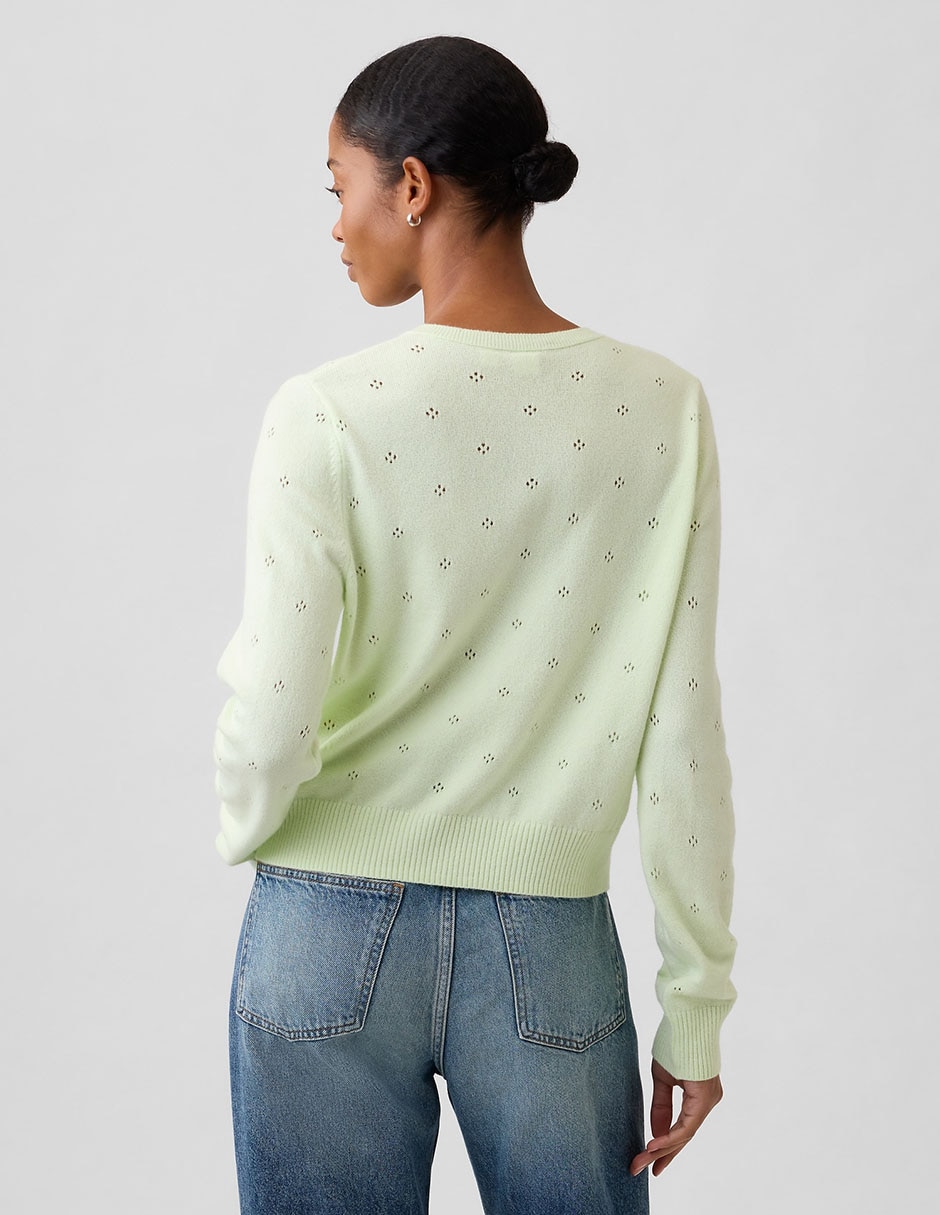 Suéter cuello redondo para mujer 5