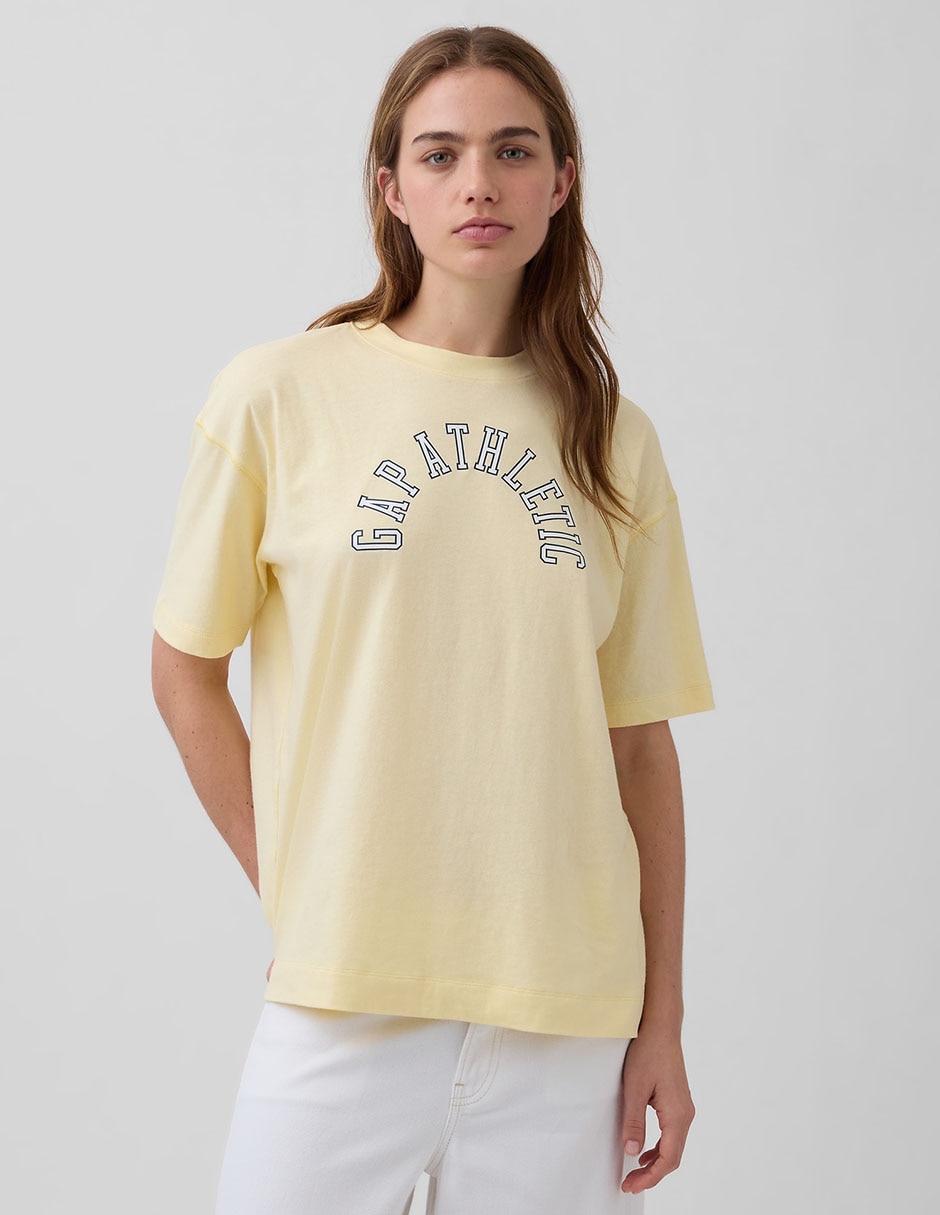 Playera manga al codo cuello redondo mujer Playera manga al codo cuello redondo mujer